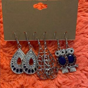 Bundle of new without tags earrings